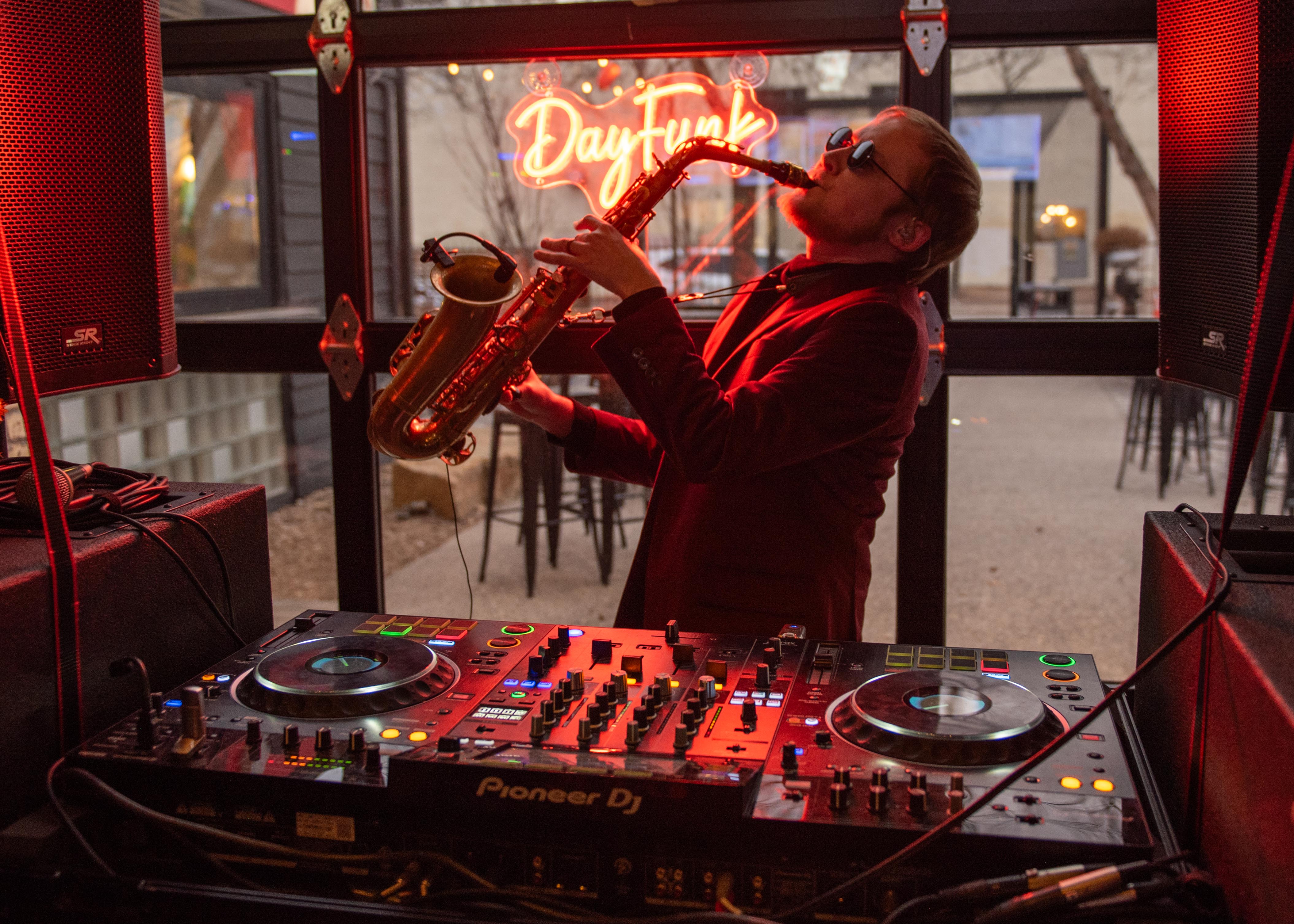 Live event photography featuring expressive performers in Western Wisconsin